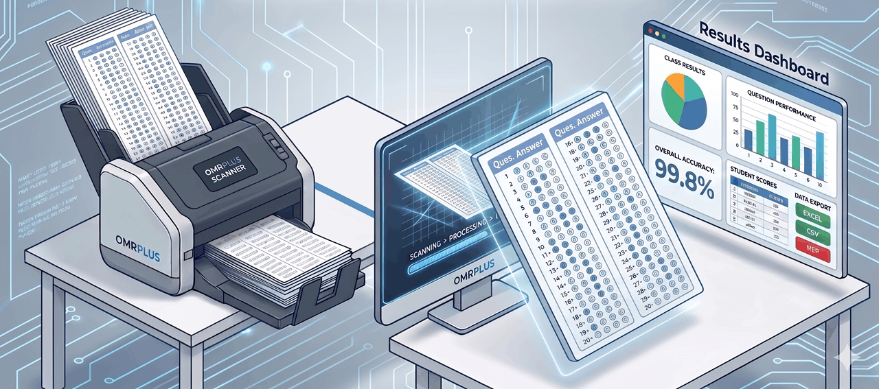 OMR Eavauation Machine - Best OMR Machine in Bangladesh